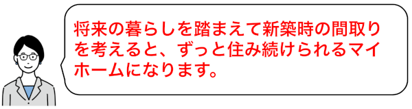 将来を見据えたプランニングは、ずっと住み続けられるマイホームに重要